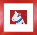 DOG WITH A BLUE COLLAR
