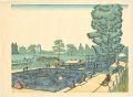 大東京十二景の内　八月　豊島園の夏