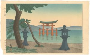 宮島の朝