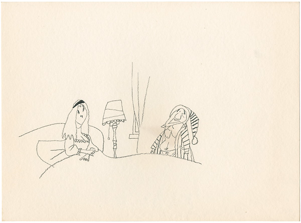 Oba Hiroshi “自筆画稿”