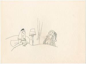 Oba Hiroshi / 自筆画稿