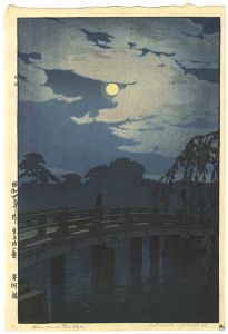 Yoshida Hiroshi / 12 Scenes of Tokyo / Hirakawa Bridge