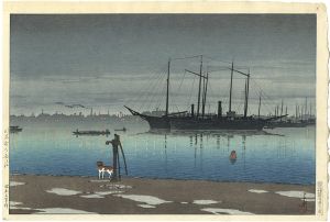 20 Views of Tokyo / Akashi-cho After the Rain