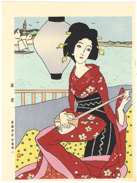 Takehisa Yumeji “蘭燈”
