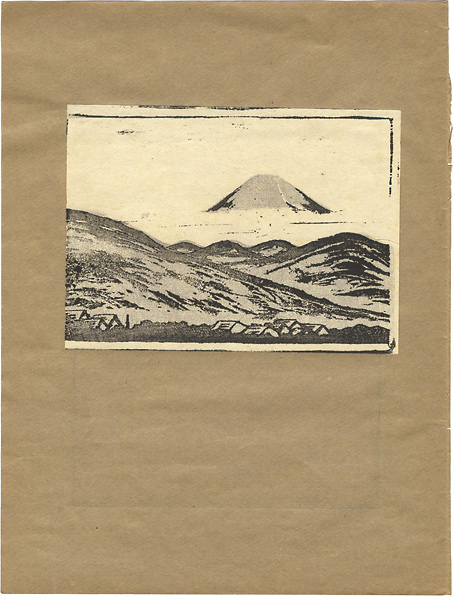 Yomogida Heiemon “Distant View of Fuji”