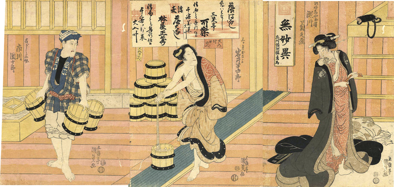 Kunisada I “恵方曽我万吉原”