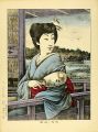 A Beautiful Lady at Shinobazu ......