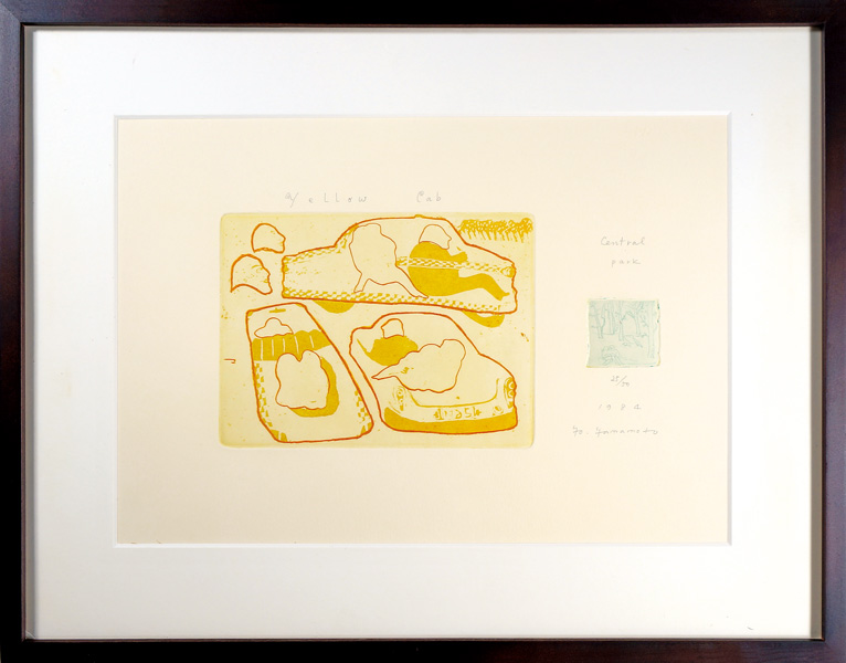 Yamamoto Yoko “Yellow Cab, Central Park”