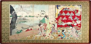 Kyosui / One of the Gosekku (the five seasonal festivals) / kagetsu [五節句之内　花月]
