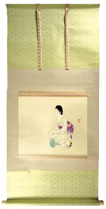 Kobayakawa Kiyoshi / 自筆画幅　夕涼み