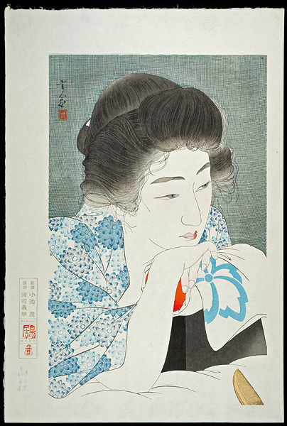 Torii Kotondo “朝寝髪”