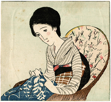 Takehisa Yumeji “Wicker Chair ”