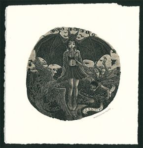 Wakuta Toshiyuki / Ex Libris / Temptation of St Virgin IV