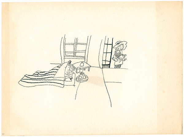 Oba Hiroshi “自筆画稿”