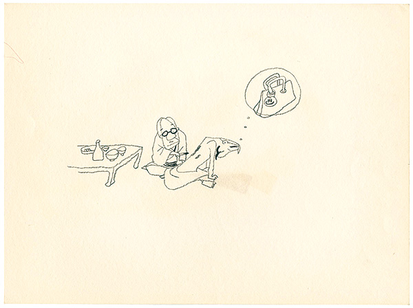 Oba Hiroshi “自筆画稿”