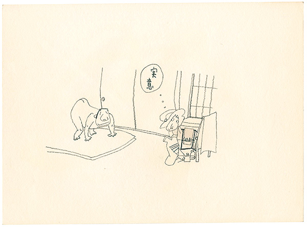 Oba Hiroshi “自筆画稿”