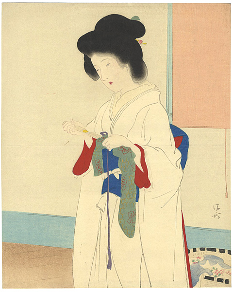 Kaburaki Kiyokata “Kuchi-e Print”