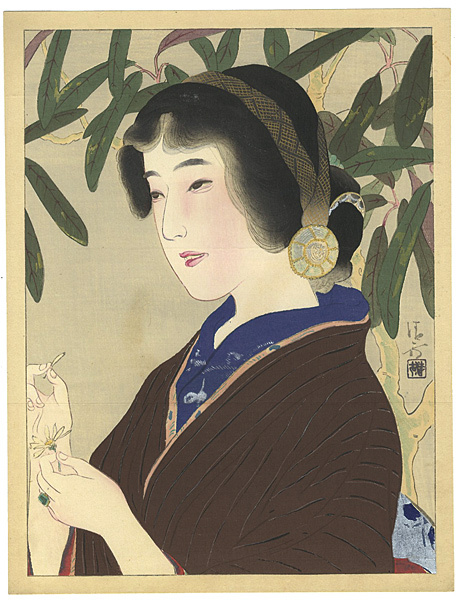 Kaburaki Kiyokata “Kuchi-e Print”