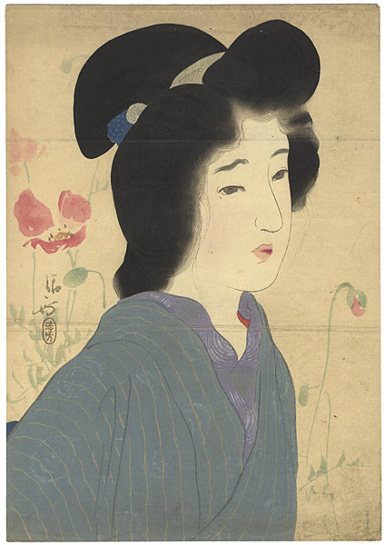 Kaburaki Kiyokata “Kuchi-e Print”