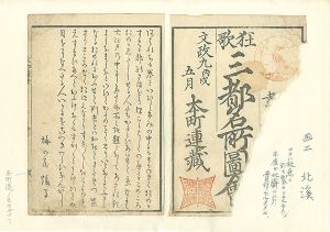 北渓「狂歌三都名所図絵」