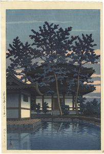 Kawase Hasui / Kikoji Temple in Nara