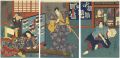 Kabuki Scene from Hade Kurabe ......