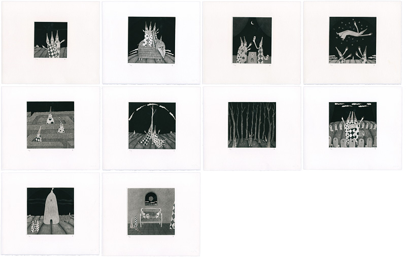 Matsuzaki Shigeru “銅版画集　三賢者”