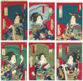 Six Kabuki Actors