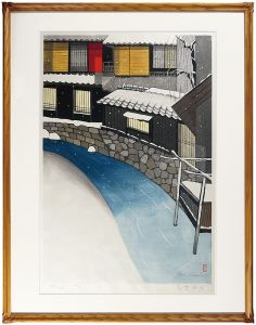 Sekino Junichiro / Spring Snow in Shirakawa (Kyoto)