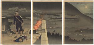 単身弾雨ヲ冒シテ玄武門ヲ開ク