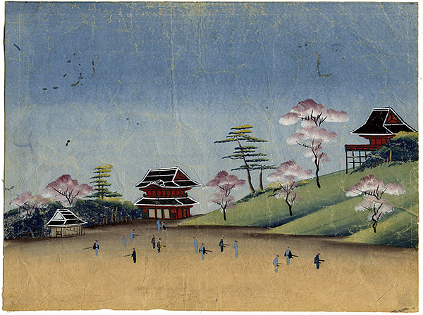 作者不詳「泥絵 上の坂」