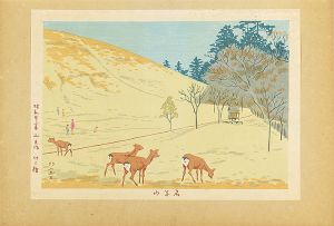 Asano Takeji / Famous Places of Nara / Mt.Wakakusa