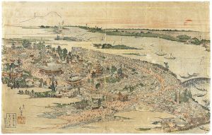 北渓「東都金龍山浅草寺図」