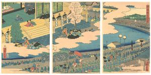 Hiroshige II / 源頼朝公上洛之図 [源頼朝公上洛之図]