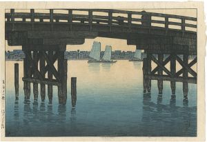 Kawase Hasui / 12 Scenes of Tokyo / Kami(no) Blidge , Fukagawa