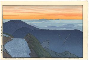 Yoshida Toshi / Tsubakurodake, Morning