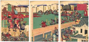 大津坂本城明渡之図（仮題）