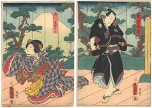 Toyokuni III / The Forty-seven Ronin: Act.3 [仮名手本忠臣蔵　三段目 ]