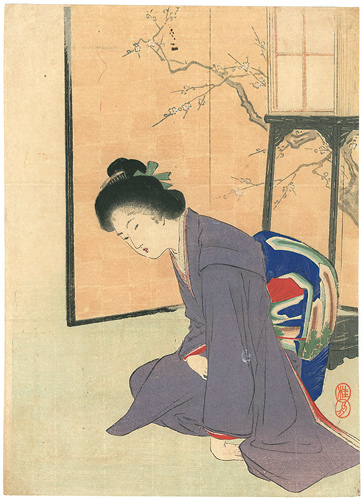 Takeuchi Keisyu “Kuchi-e Print”