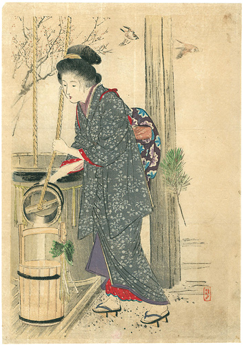 Takeuchi Keisyu “Kuchi-e Print”