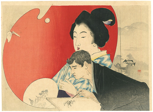 Takeuchi Keisyu “Kuchi-e Print”