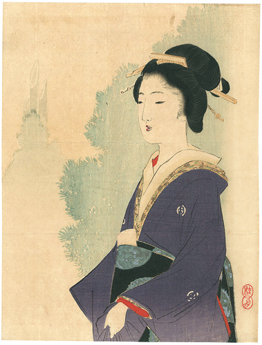 Takeuchi Keisyu “Kuchi-e Print”