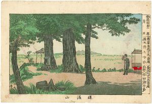 Yasuji,Tankei / True Pictures of Famous Places of Tokyo / Mt.Dokan [東京真画名所図解　道灌山]