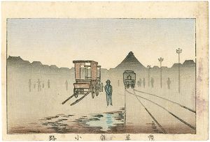 Yasuji,Tankei / True Pictures of Famous Places of Tokyo / A Wide Main Street of Asakusa [東京真画名所図解　浅草広小路]
