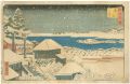 Famous Places in Edo / Yushima......