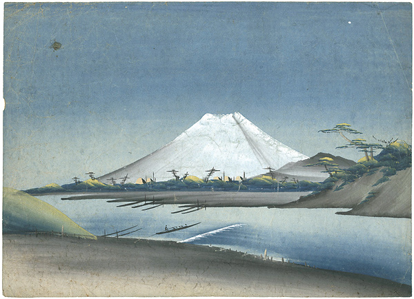 Unknown “泥絵 富士の図”