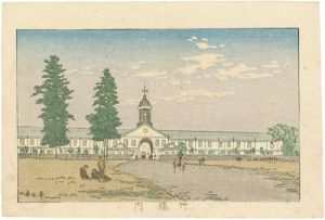 Yasuji,Tankei / True Pictures of Famous Places of Tokyo / Takebashi [東京真画名所図解　竹橋内]
