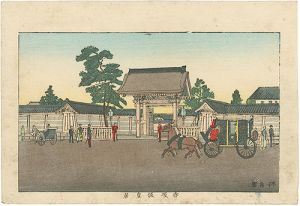東京真画名所図解　赤坂仮皇居