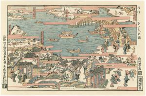 重長「浮絵　江戸八景【復刻版】」