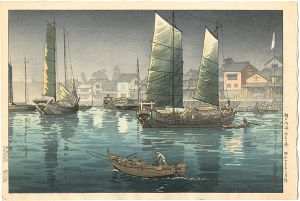 瀬戸内海 明石の港